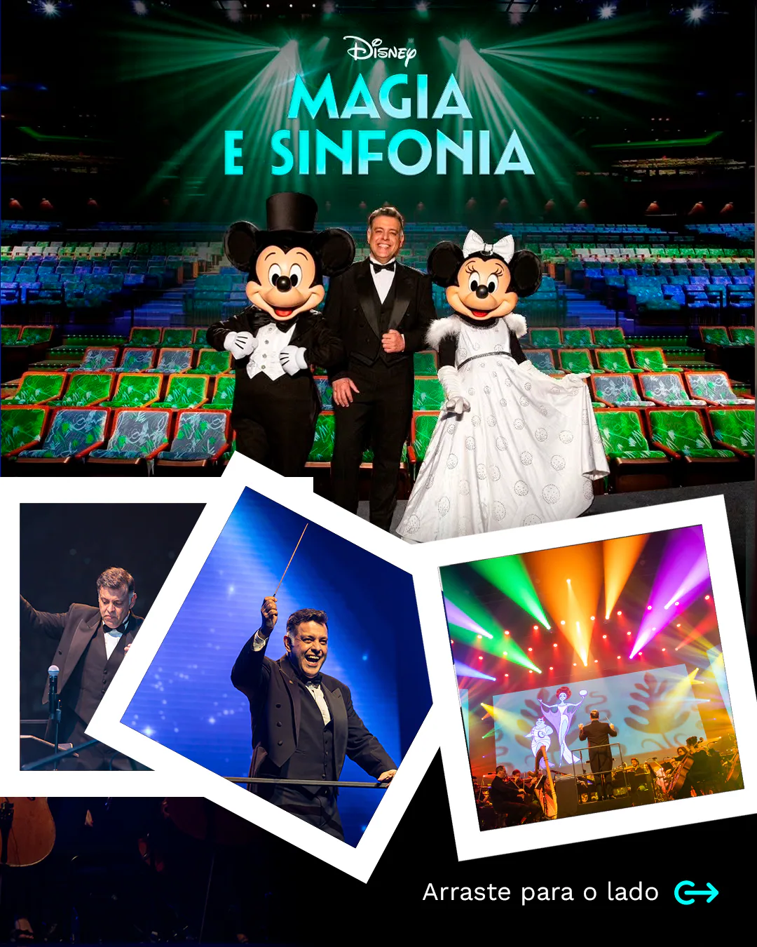 Arte 5 do carrossel Magia e Sinfonia
